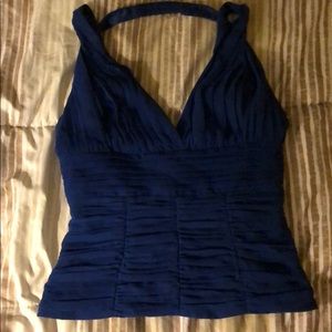 Bebe navy blue shirt